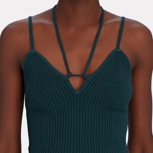 Victoria & Woods Green Top Size 0 NWT